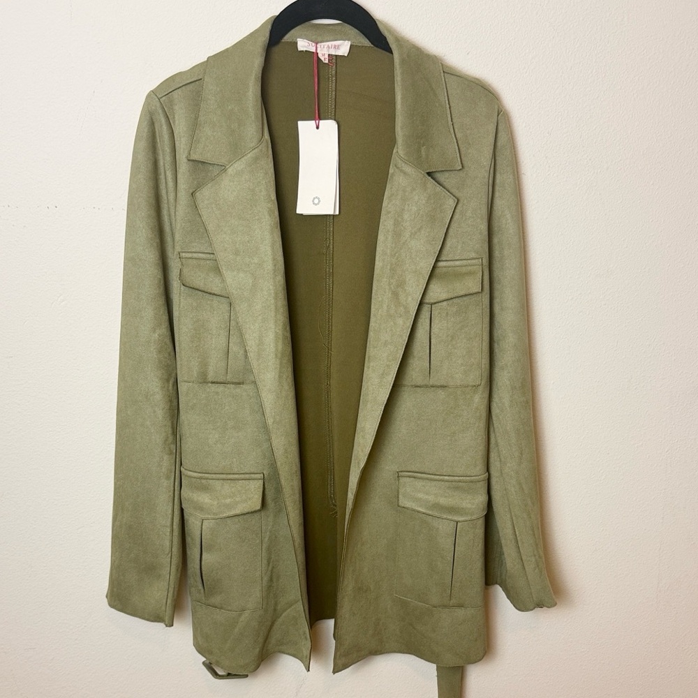 Solitaire Open Front Blazer Jacket - Unbranded NWT - image 1